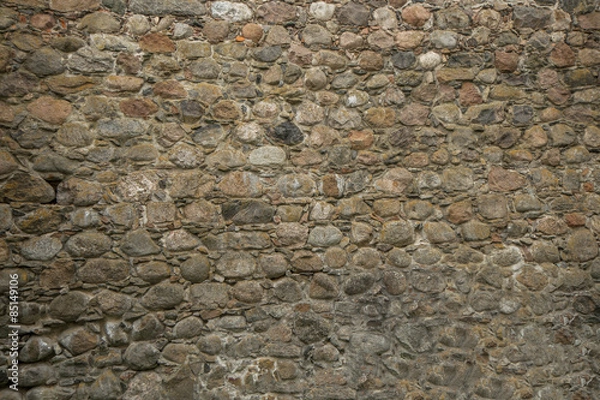 Fototapeta stone castle wall