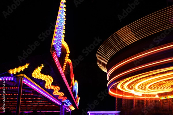 Obraz fair at night