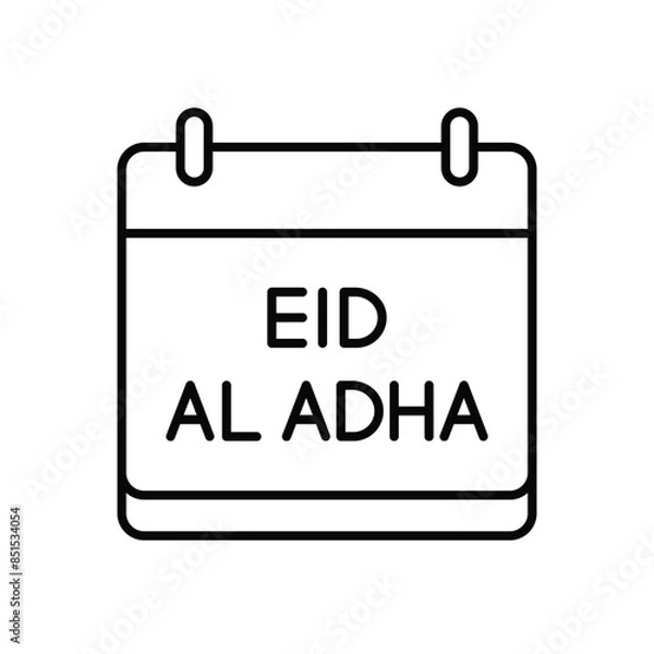 Fototapeta Calendar vector icon