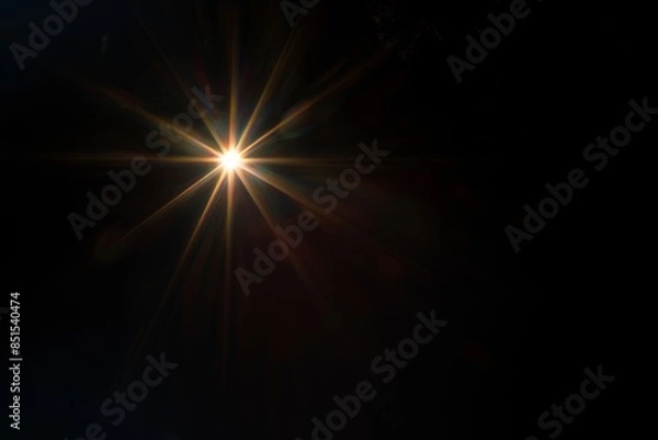 Fototapeta Sun Flare Lens Effect