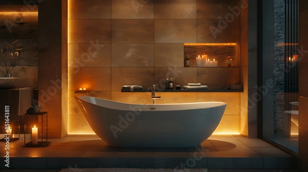 Fototapeta bathroom interior