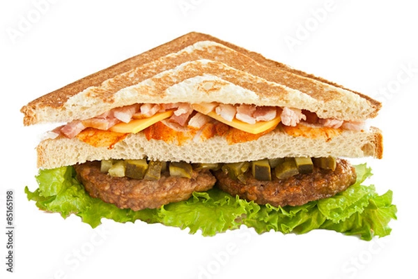 Obraz three-cornered sandwich
