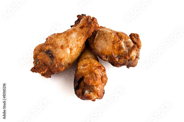 Fototapeta roast chicken drumstick