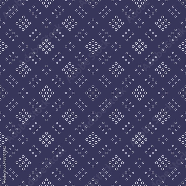 Obraz Japanese geometric seamless pattern design texture