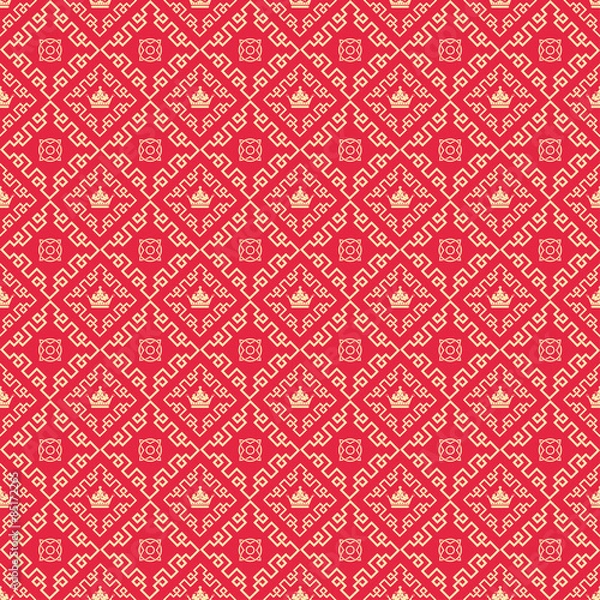 Fototapeta Vector Background Asian pattern