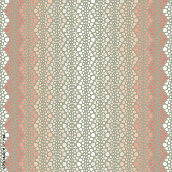 Fototapeta Abstract seamless vector dotted pattern