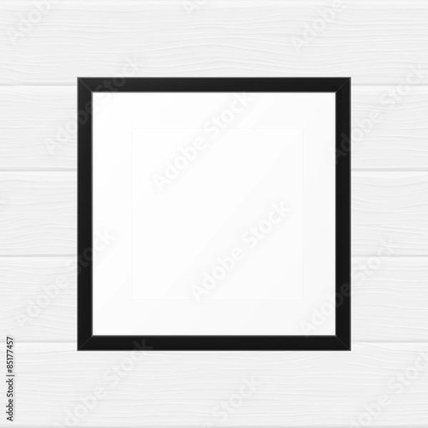 Obraz Blank frame on a white background