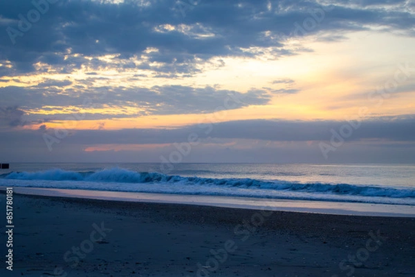 Obraz sunset on the beach