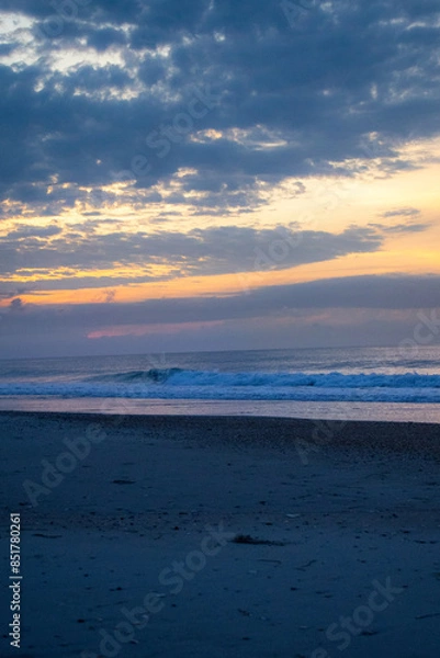 Obraz sunset over the sea