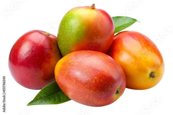 Fototapeta mangos isolated on a transparent background, mango png