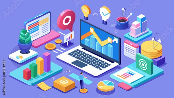 Fototapeta concept-business-strategy--analysis-data-and-inves
