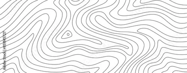 Fototapeta abstract wavy background. topographic contour background. contour lines background. Topographic map contour background.