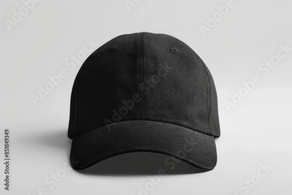 Fototapeta Streetwear Stone Washed 6 Panel Dad Cap Blank Mockup