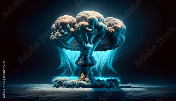 Obraz nuclear war explosion