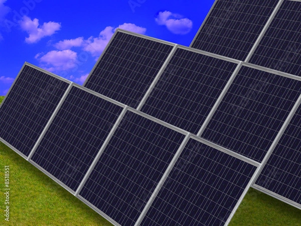 Obraz pannelli fotovoltaici