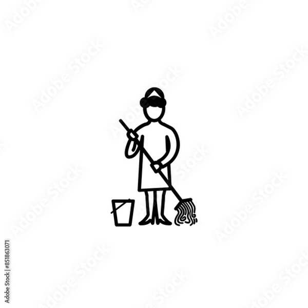 Obraz character and profession