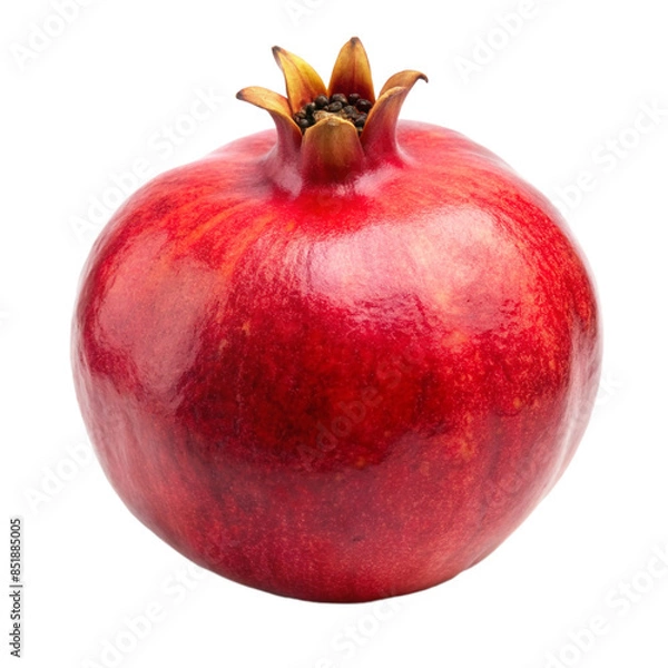 Fototapeta pomegranate isolated on white background