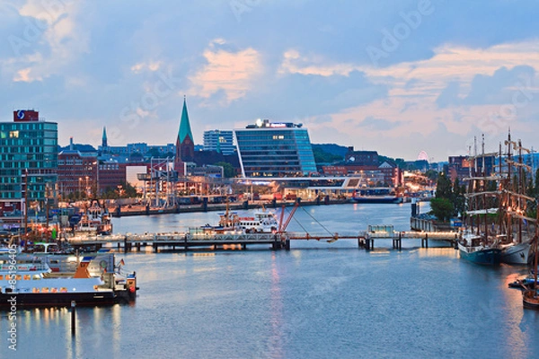 Obraz Fiord Kiloński wieczorem