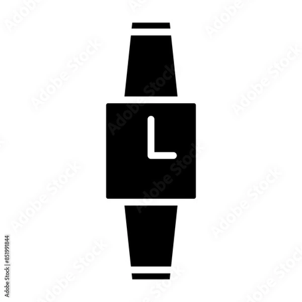 Fototapeta Smartwatch Glyph Icon
