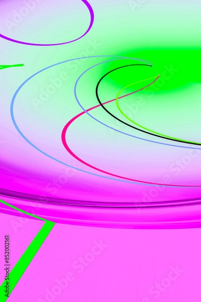 Fototapeta Abstraction in color with lines for wrapping paper, design.