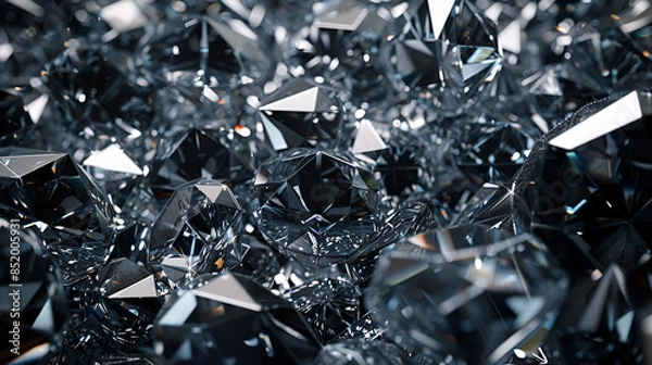 Fototapeta dimonds closeup macro