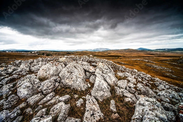 Obraz Mountain landscape, hdr style
