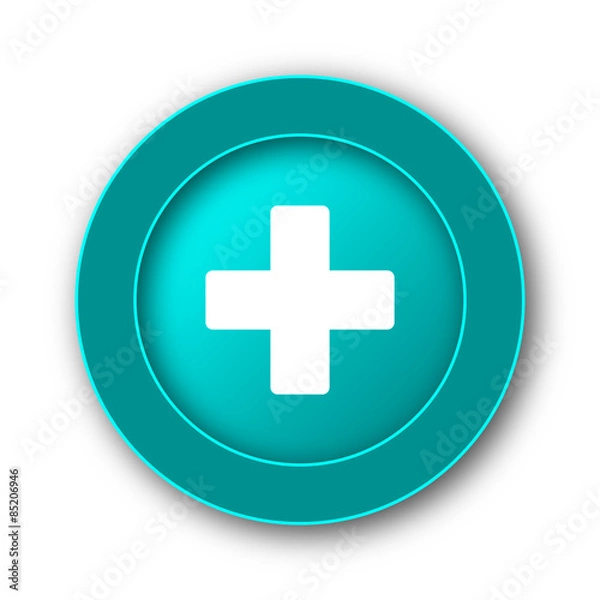 Obraz Medical cross icon