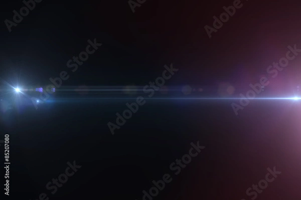 Fototapeta Lens flare effect
