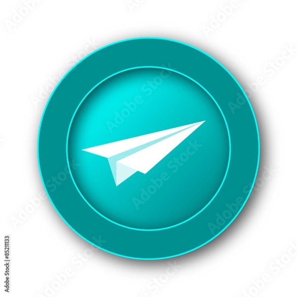Obraz Paper plane icon