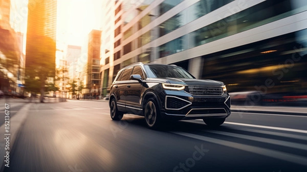 Fototapeta advertising, poster, car, auto