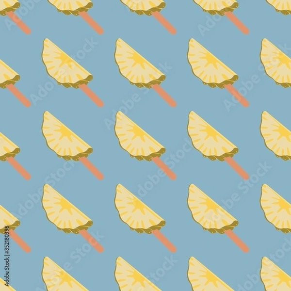 Obraz autumn leaves seamless pattern