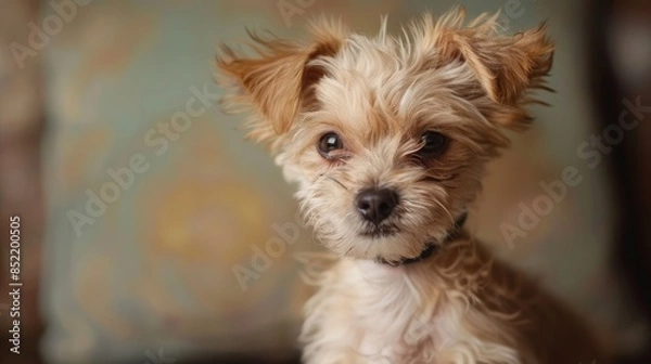 Fototapeta ADORABLE SMALL DOG