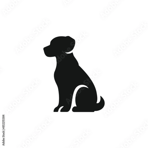 Obraz Dog icon vector. EPS 10 editable vector