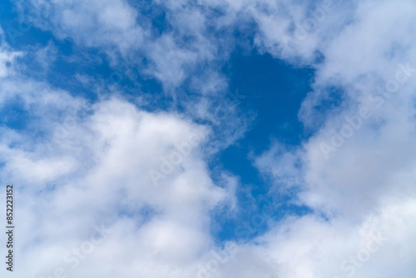 Fototapeta 青空に浮かぶ雲