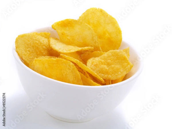 Fototapeta Yummy potato chips