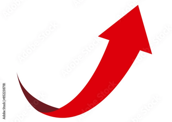 Obraz 矢印,上昇,成長,上がる,アップ,伸びる,回復,効果,増加,上昇中,急成長,上向き,急上昇,成績,業績,レベルアップ,売り上げ,アイコン,売上アップ,方向,強調,右肩上がり,好景気,ワンポイント,伸び率,上,向上,拡大,記号,マーク,増大,カーブ,曲線,向き,演出,イメージ,シンプル,イラスト,素材,ポイント,商用フリー,フリー素材,レベル