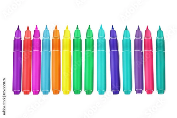 Obraz Rainbow Marker Pen Set