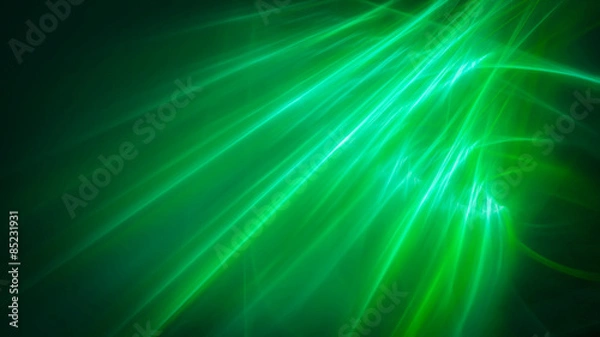 Obraz Green soft light from heaven