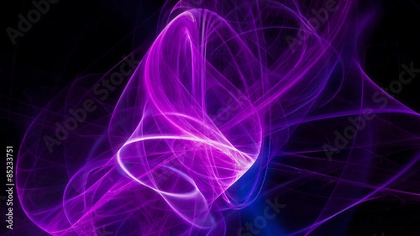 Obraz Pink glowing background with stripes