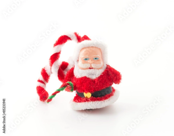 Obraz santa claus on white background
