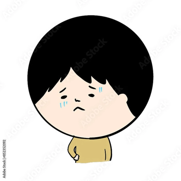 Obraz 脇腹が痛い人