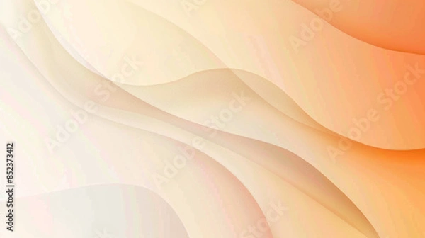 Fototapeta Orange and Beige gradient background. PowerPoint and Business background 