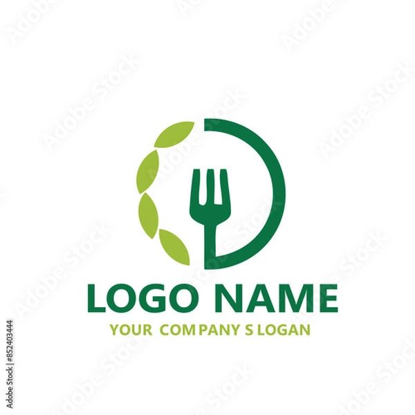 Fototapeta Landscape Environmental vector logo template