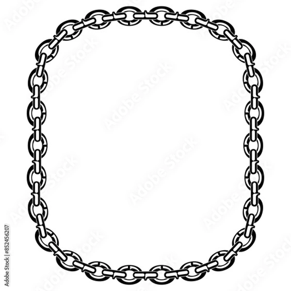 Fototapeta Chain Frame