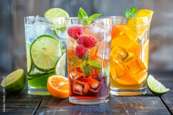 Obraz Refreshing Summer Drinks