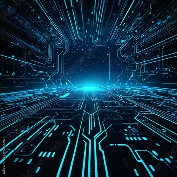 Fototapeta abstract technology background