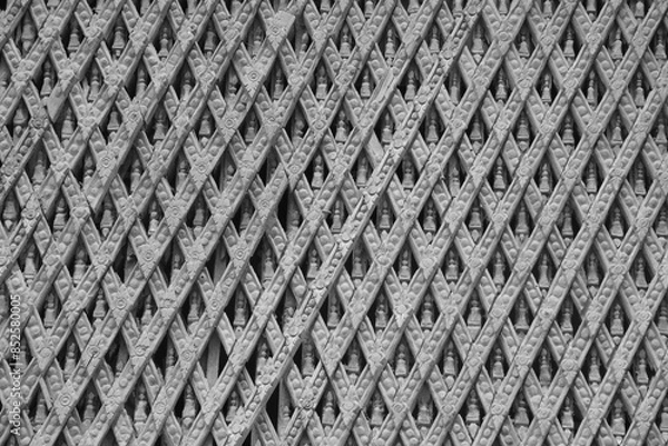 Obraz Grey color Cement wall abstract background with copy space image from Nepal