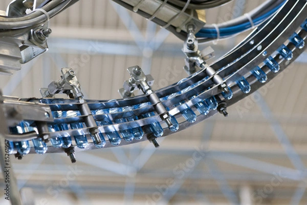 Obraz Water bottling machine