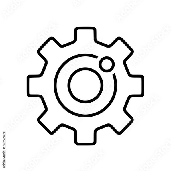 Fototapeta Gears Silhouette, Steampunk Svg, Clockwork Svg, Gears dxf, gear, icon, machine, business, wheel, vector, cog, cogwheel, gears, technology, machinery, mechanism, symbol, illustration, industry, concept