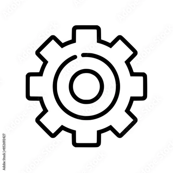 Fototapeta Gears Silhouette, Steampunk Svg, Clockwork Svg, Gears dxf, gear, icon, machine, business, wheel, vector, cog, cogwheel, gears, technology, machinery, mechanism, symbol, illustration, industry, concept